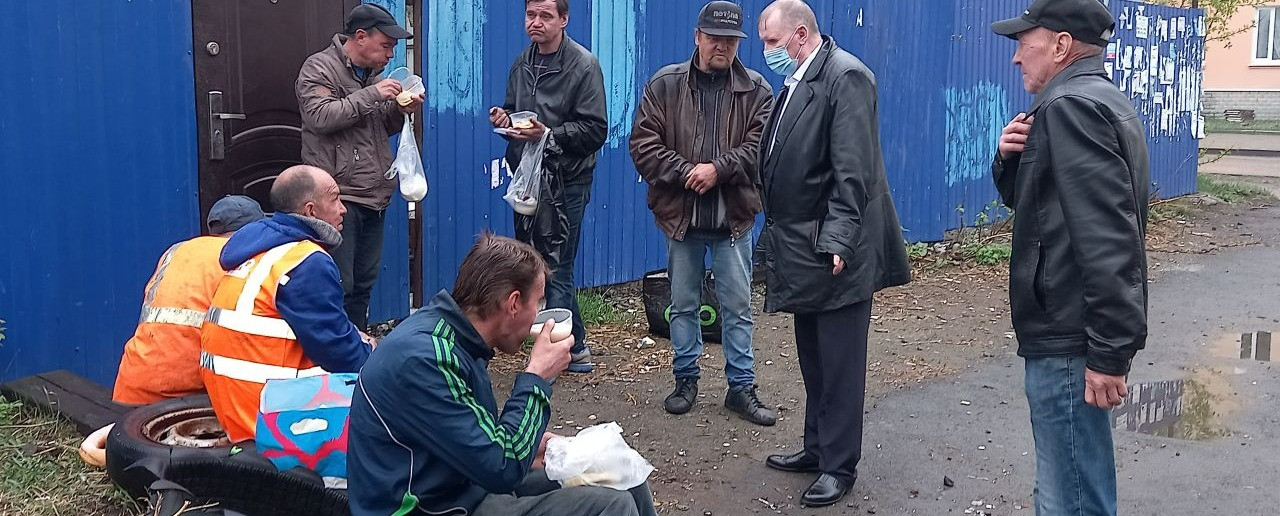 Юрий Потапенко: Помощь бездомным людям